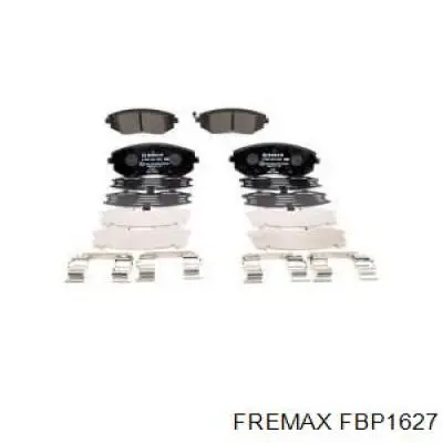 Купить FBP1627 Fremax Колодки тормозные