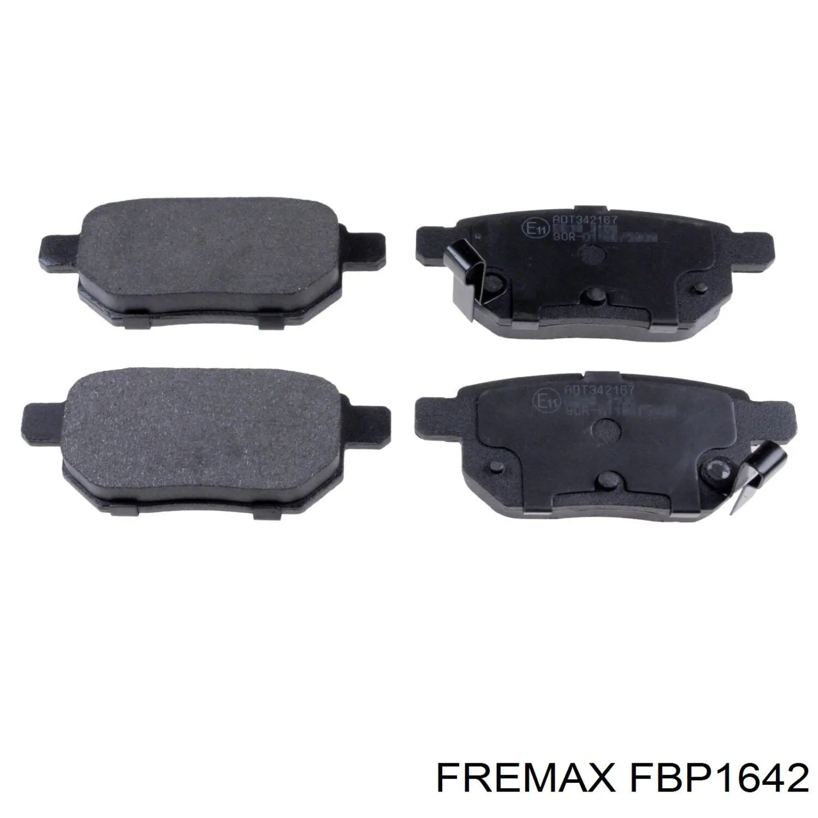 Задние тормозные колодки FBP1642 Fremax