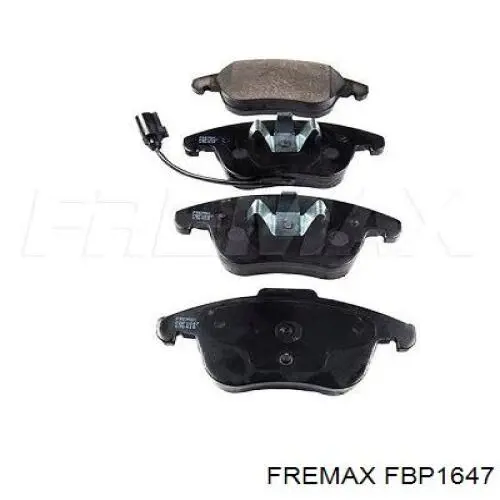 Колодки Fremax FBP1647 цена, от 54.69 USD
