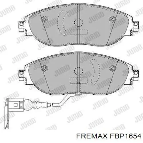 Задние дисковые колодки Fremax FBP1654