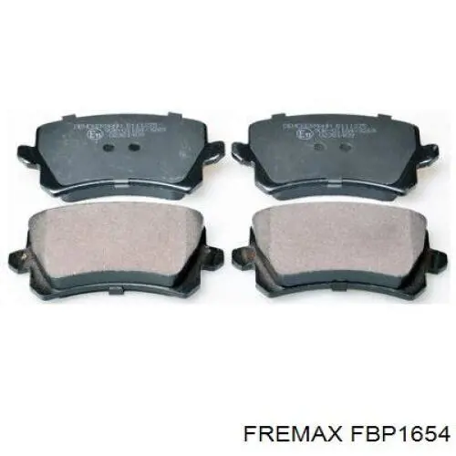 Колодки дисковые  Fremax FBP1654 цена, от 25.93 USD