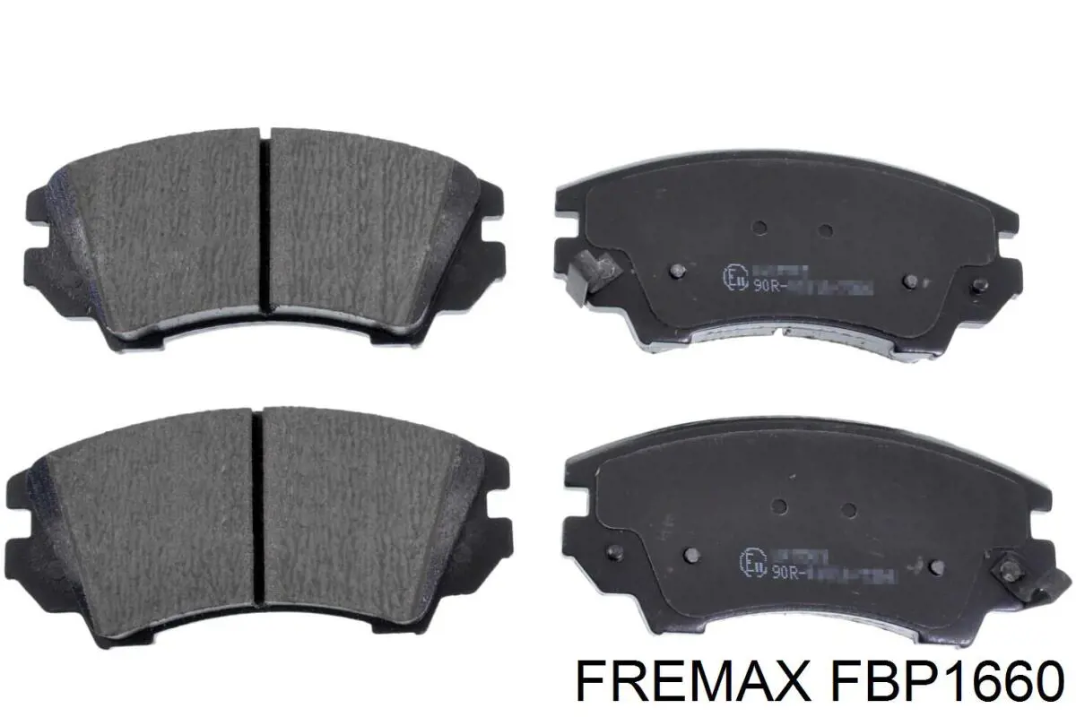 Колодки Fremax FBP1660 цена, от 33.14 USD