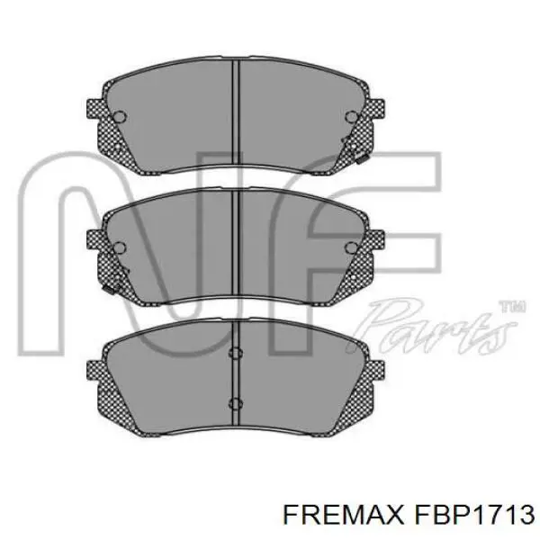 Тормозные колодки Fremax FBP1713