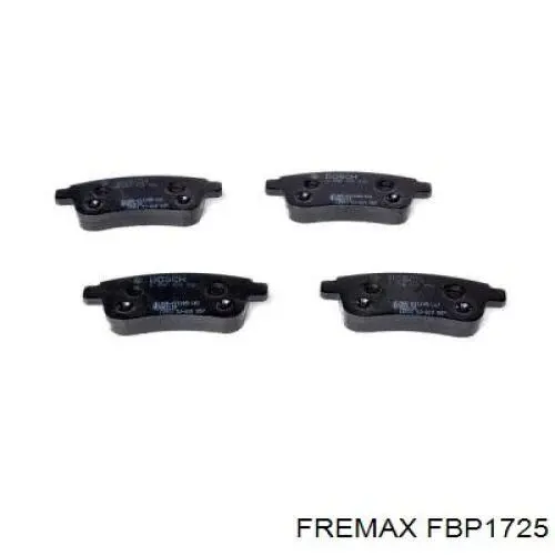 Задние дисковые колодки Fremax FBP1725