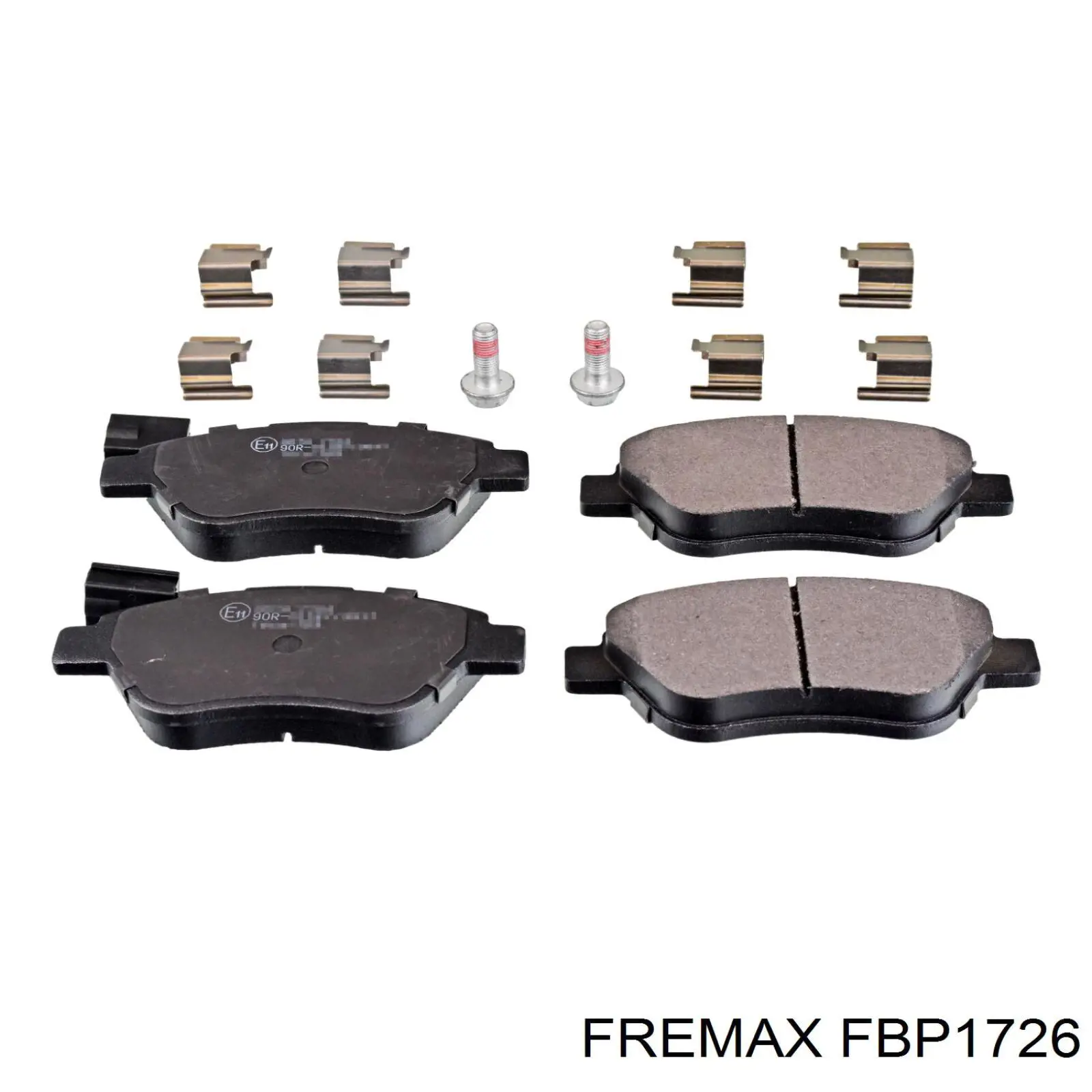 Pastillas de freno delanteras FBP1726 Fremax