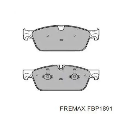 Передние тормозные колодки FBP1891 Fremax