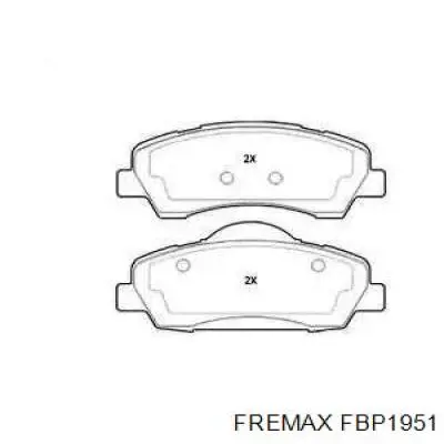 Передние тормозные колодки FBP1951 Fremax