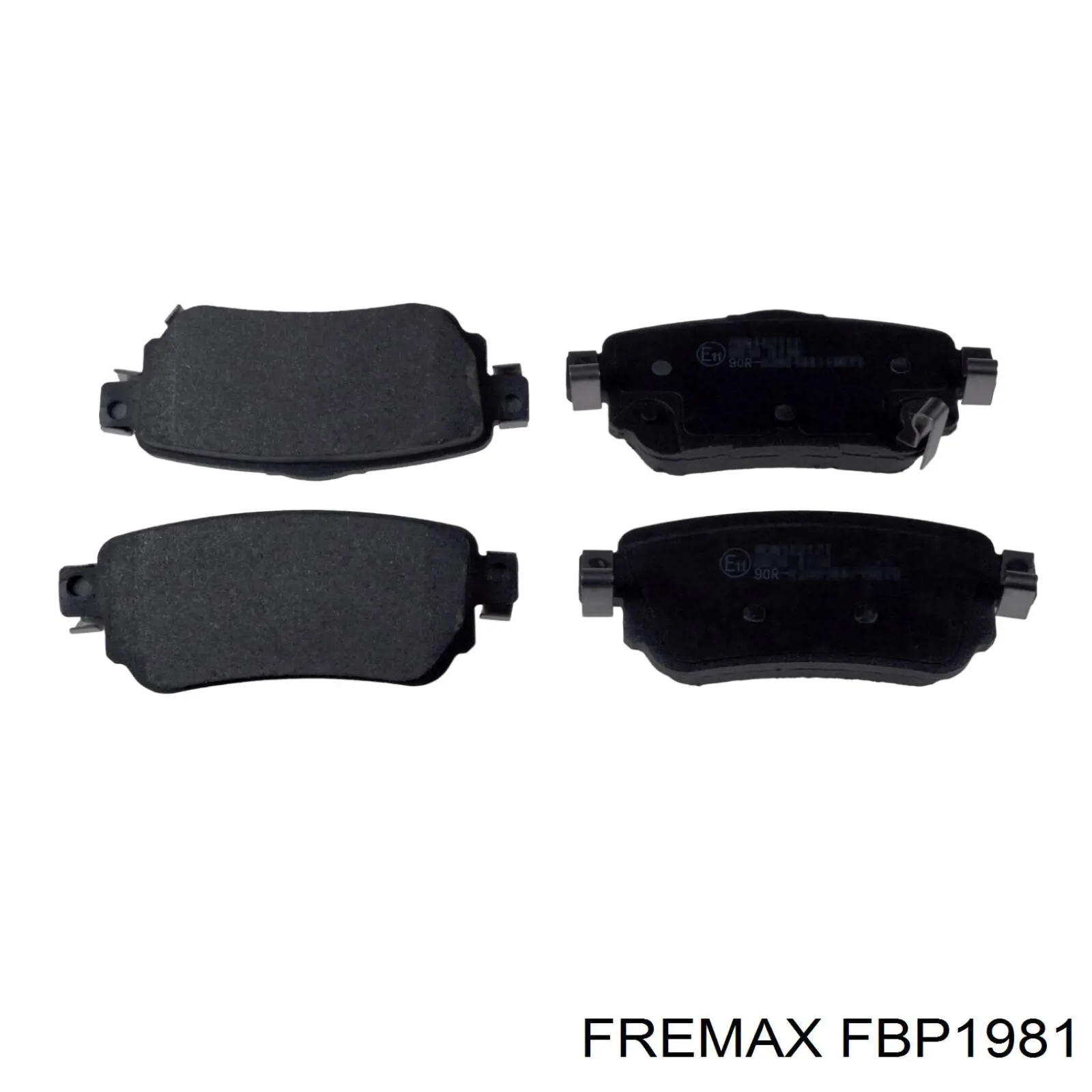 Задние тормозные колодки FBP1981 Fremax