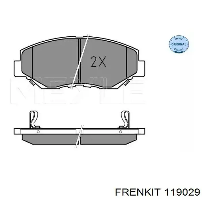119029 Frenkit ремкомплект главного тормозного цилиндра