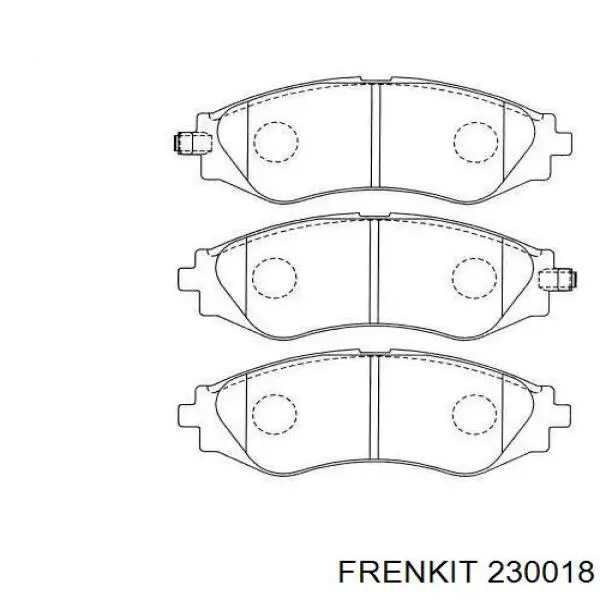 Купить 230018 Frenkit Ремкомплект суппорта тормозного, заднего