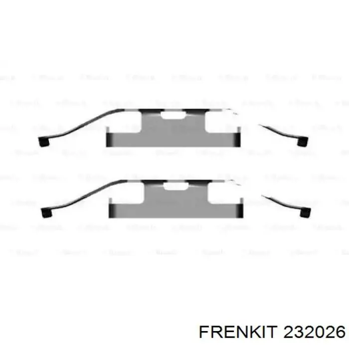 Ремкомплект суппортов Frenkit 232026 цена, от 7.94 USD