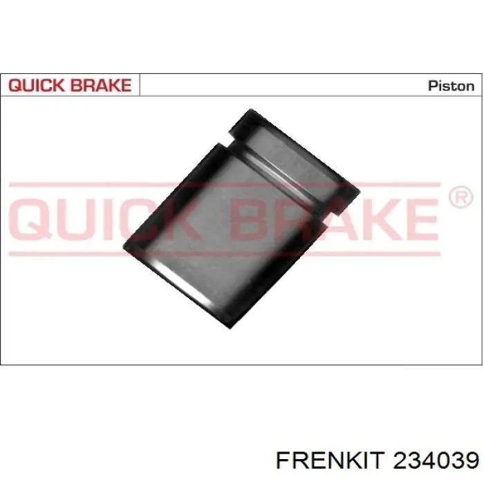 234039 Frenkit kit de reparação de suporte do freio traseiro