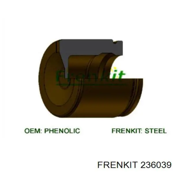 Ремкомплект тормозной системы Frenkit 236039 цена, от 12.85 USD