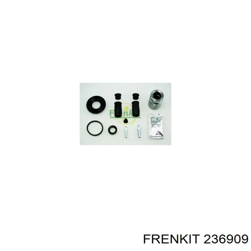 Juego de reparación, pinza de freno trasero 236909 Frenkit