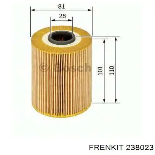 Ремкомплект суппортов Frenkit 238023 цена, от 4.77 USD