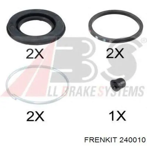 Ремкомплект тормозной системы Autofren D43701 цена, от 5.82 USD