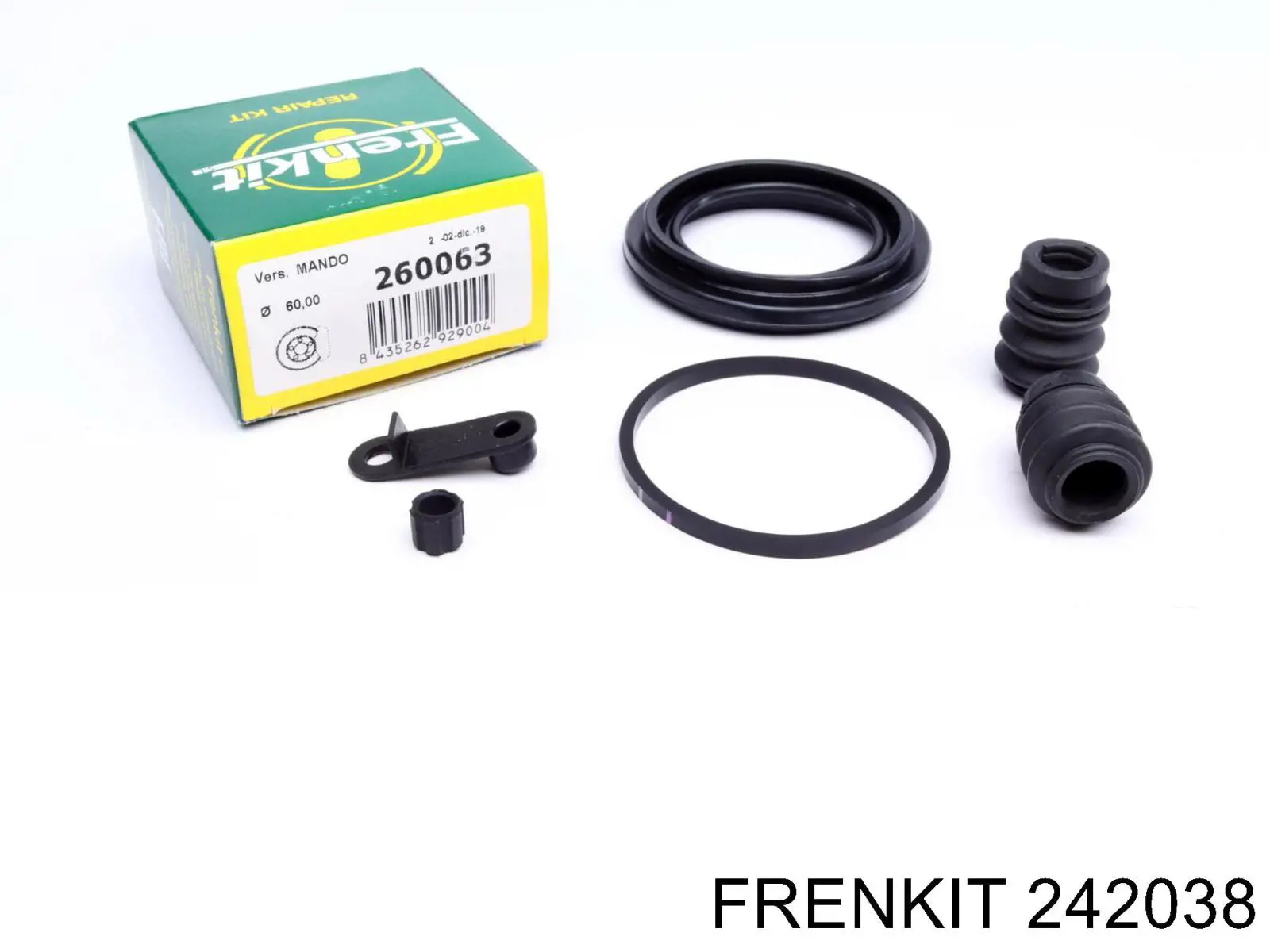 242038 Frenkit kit de reparação de suporte do freio dianteiro