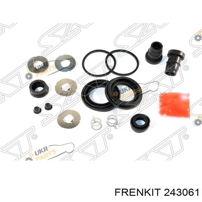 243061 Frenkit kit de reparação de suporte do freio traseiro