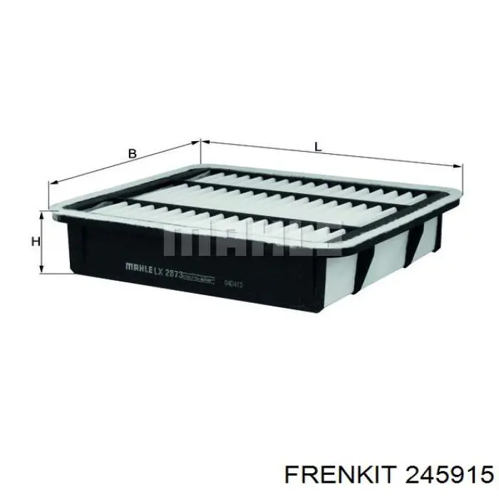 Ремкомплект тормозной системы Frenkit 245915 цена, от 31.81 USD