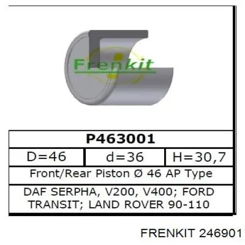 Купить 246901 Frenkit Ремкомплект переднего суппорта