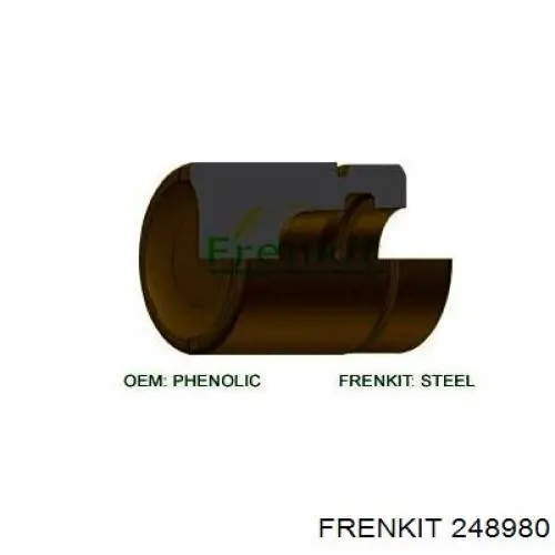 Ремкомплект тормозной системы Frenkit 248980 цена, от 23.66 USD