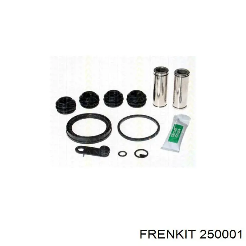 Kit de reparación, pinza de freno delantero 250001 Frenkit