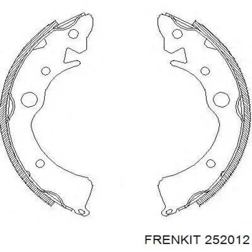Ремкомплект тормозной системы Frenkit 252012 цена, от 4.39 USD