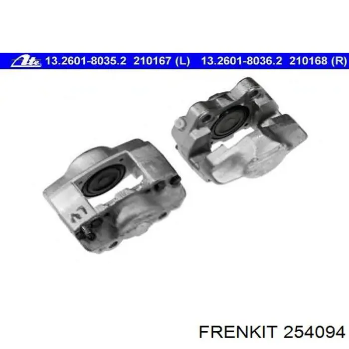 Ремкомплект заднего суппорта Mercedes A0004200344