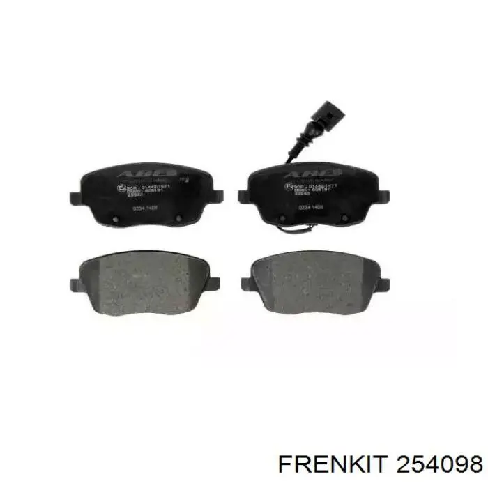 254098 Frenkit ремкомплект суппорта тормозного переднего