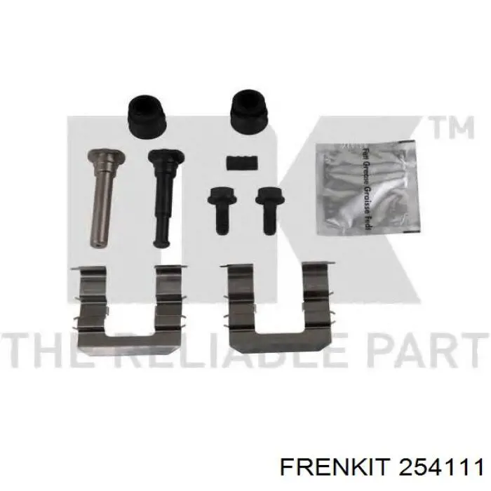 Ремкомплект тормозной системы Frenkit 254111 цена, от 5.00 USD