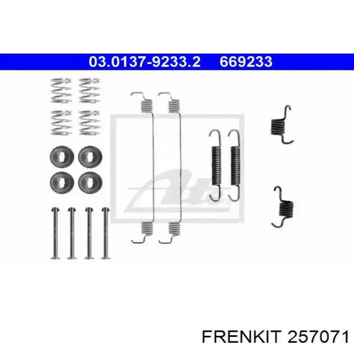 Купить 581022CA20 Hyundai/Kia Ремкомплект переднего суппорта