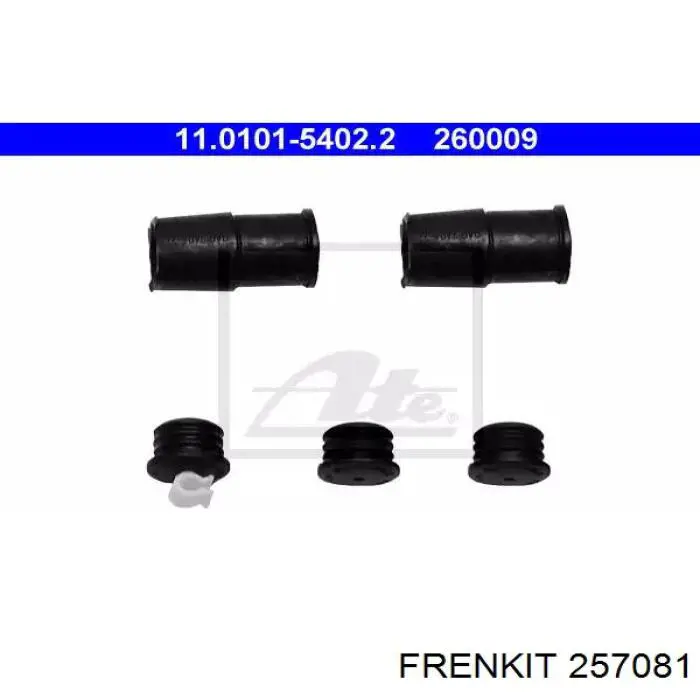 257081 Frenkit kit de reparação de suporte do freio dianteiro