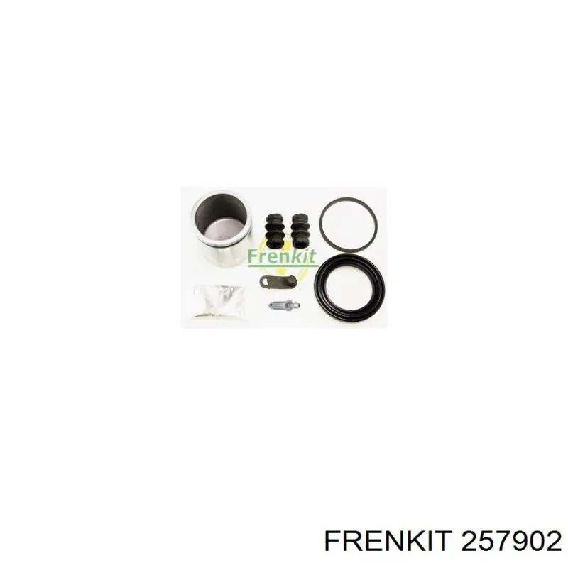 Juego de reparación, pinza de freno delantero 257902 Frenkit