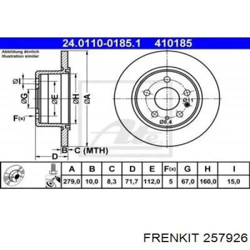 Купить 257926 Frenkit 