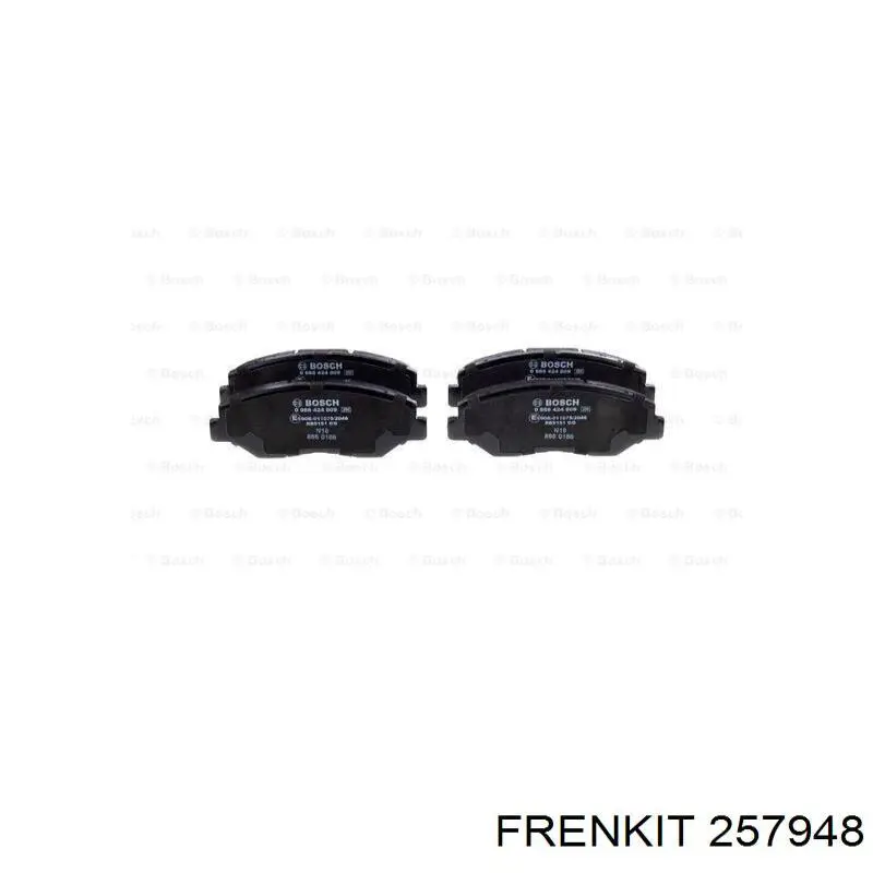 257948 Frenkit ремкомплект суппорта тормозного переднего