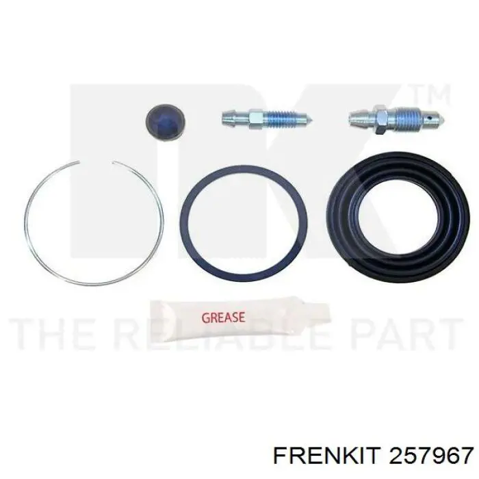 Ремкомплект тормозной системы Frenkit 257967 цена, от 15.79 USD