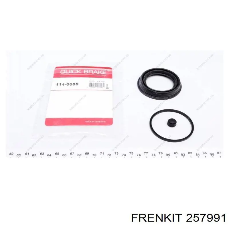 257991 Frenkit Ремкомплект суппорта тормозного, переднего