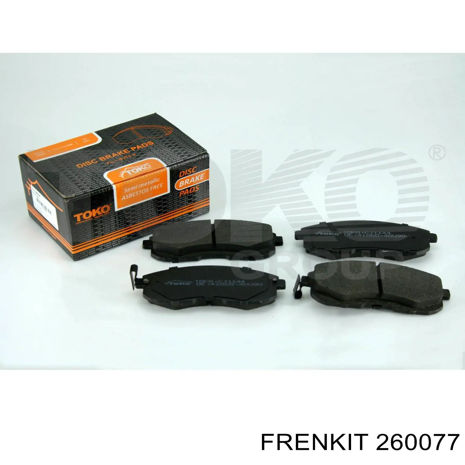 Ремкомплект тормозной системы Frenkit 260077 цена, от 7.03 USD