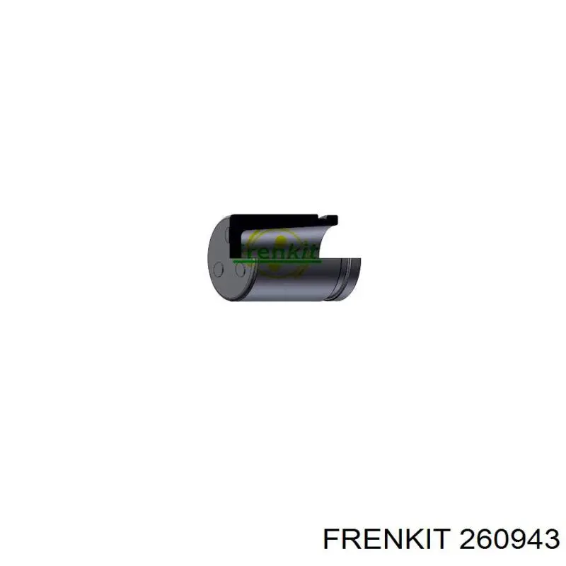 Juego de reparación, pinza de freno delantero 260943 Frenkit