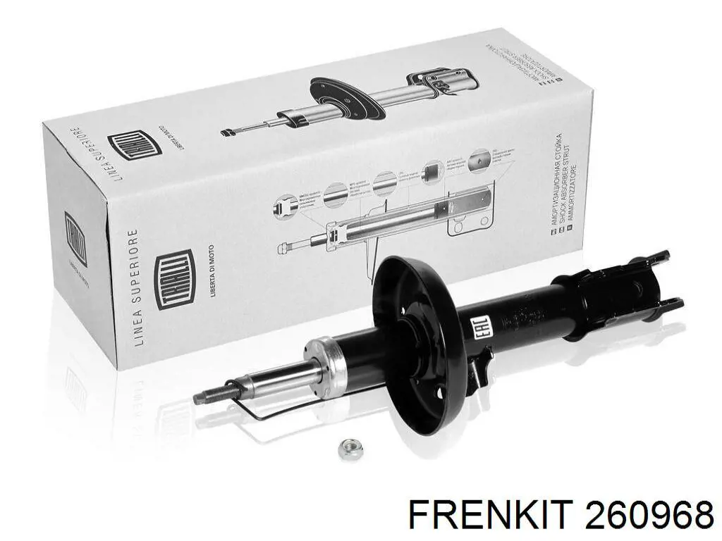260968 Frenkit kit de reparação de suporte do freio dianteiro