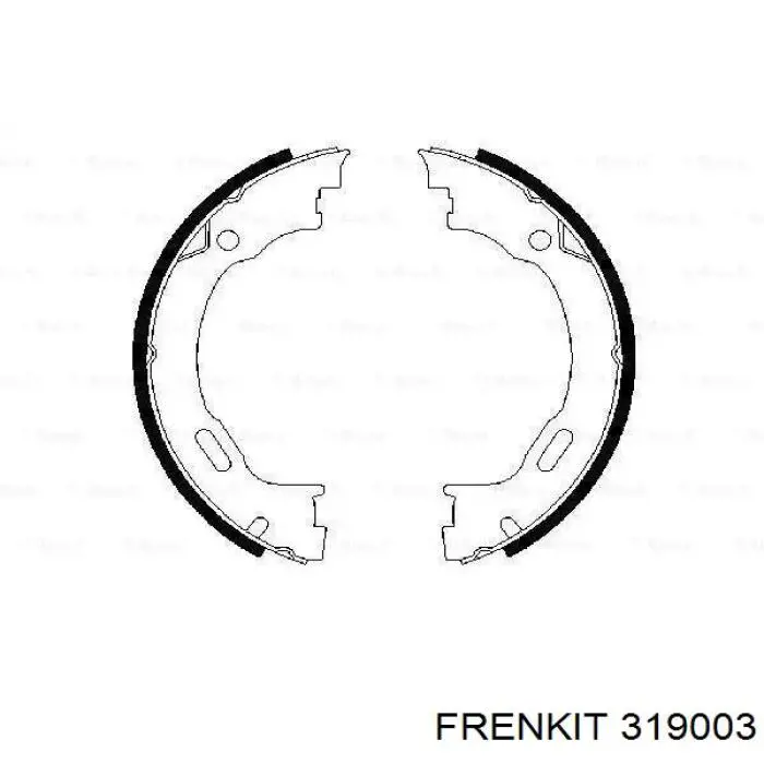 319003 Frenkit ремкомплект тормозного цилиндра заднего