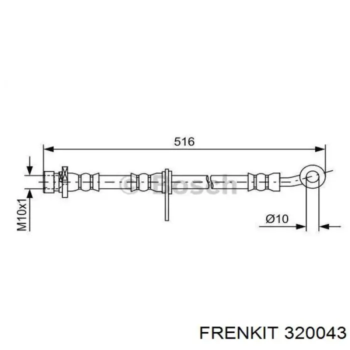 01433SE0010 Honda Ремкомплект тормозного цилиндра заднего