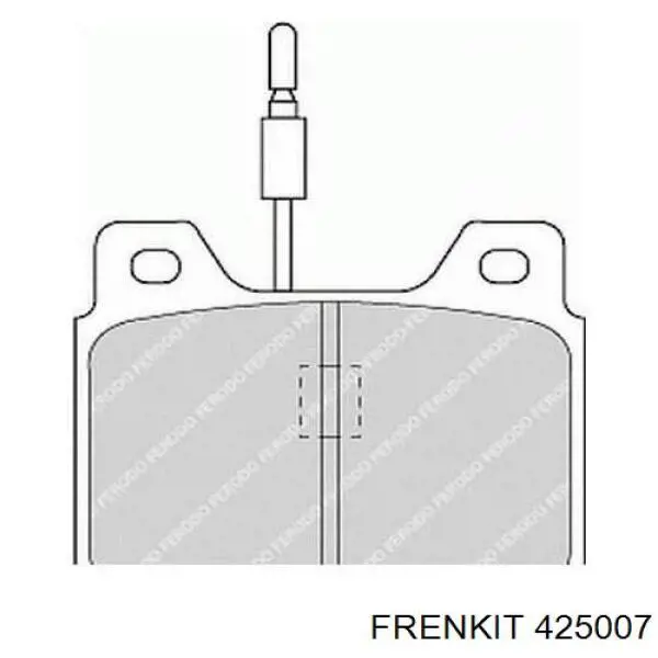 Ремкомплект главного цилиндра сцепления Frenkit 425007 цена, от 4.18 USD