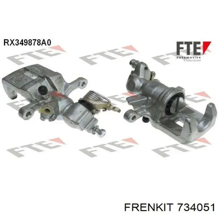 Ремкомплект суппортов Frenkit 734051 цена, от 33.26 USD