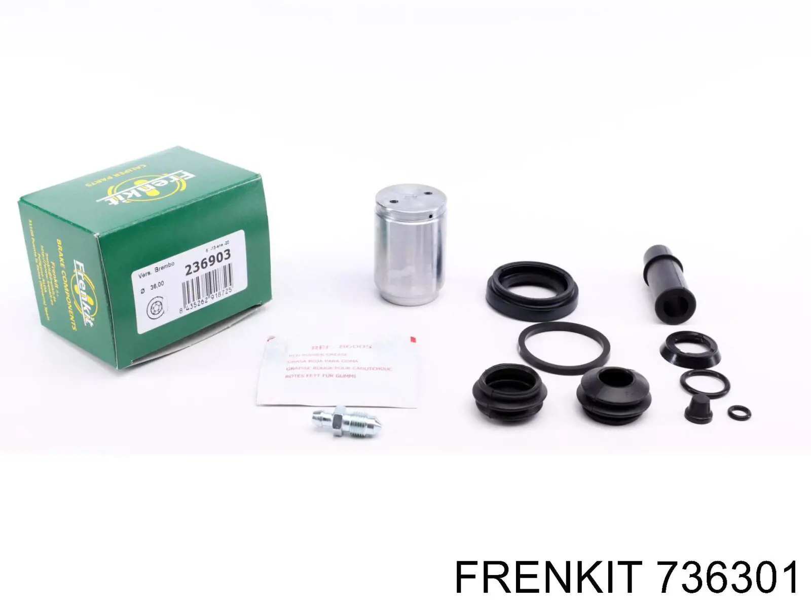 736301 Frenkit Ремкомплект заднего тормозного суппорта
