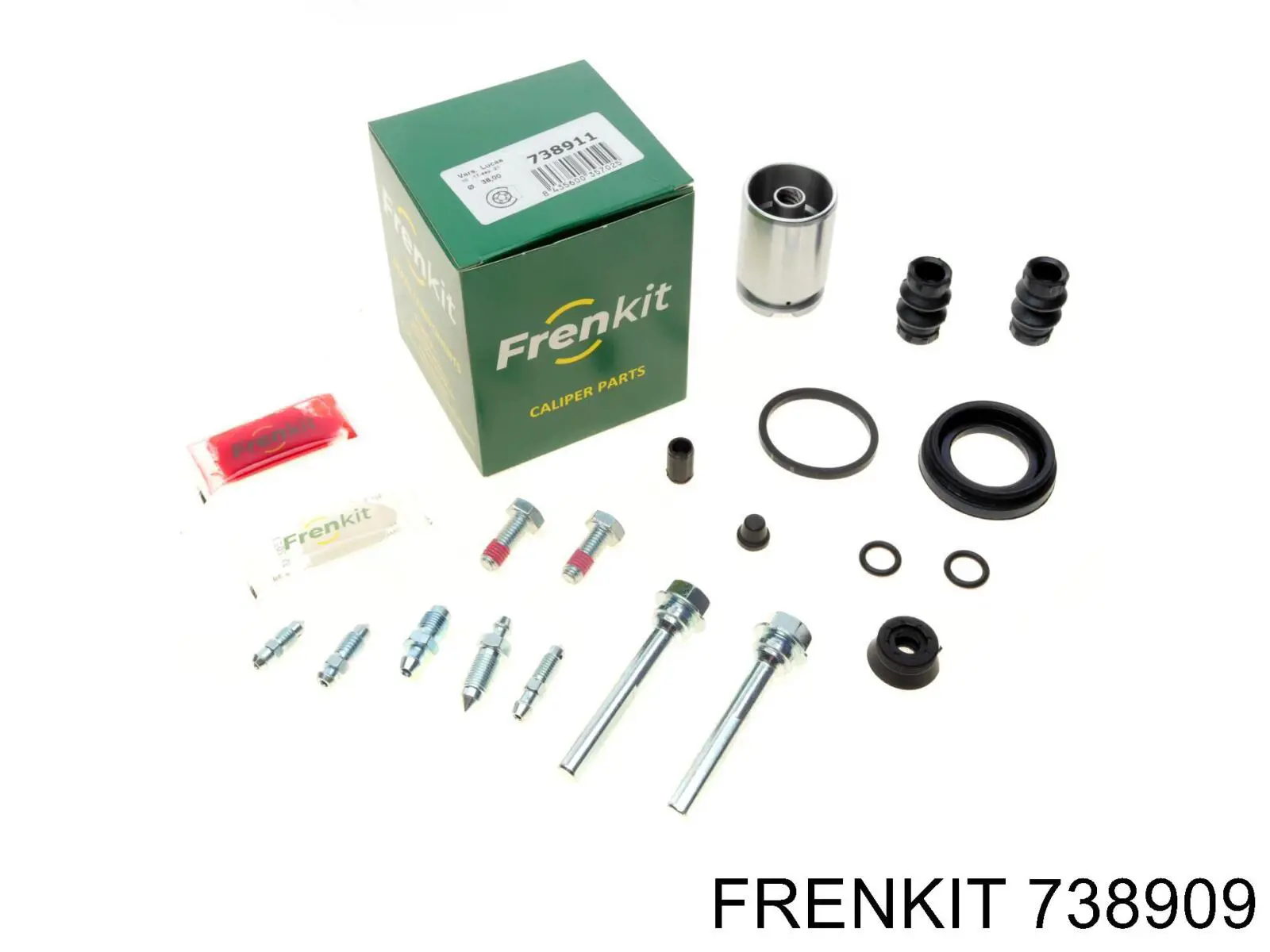 738909 Frenkit suporte do freio traseiro esquerdo