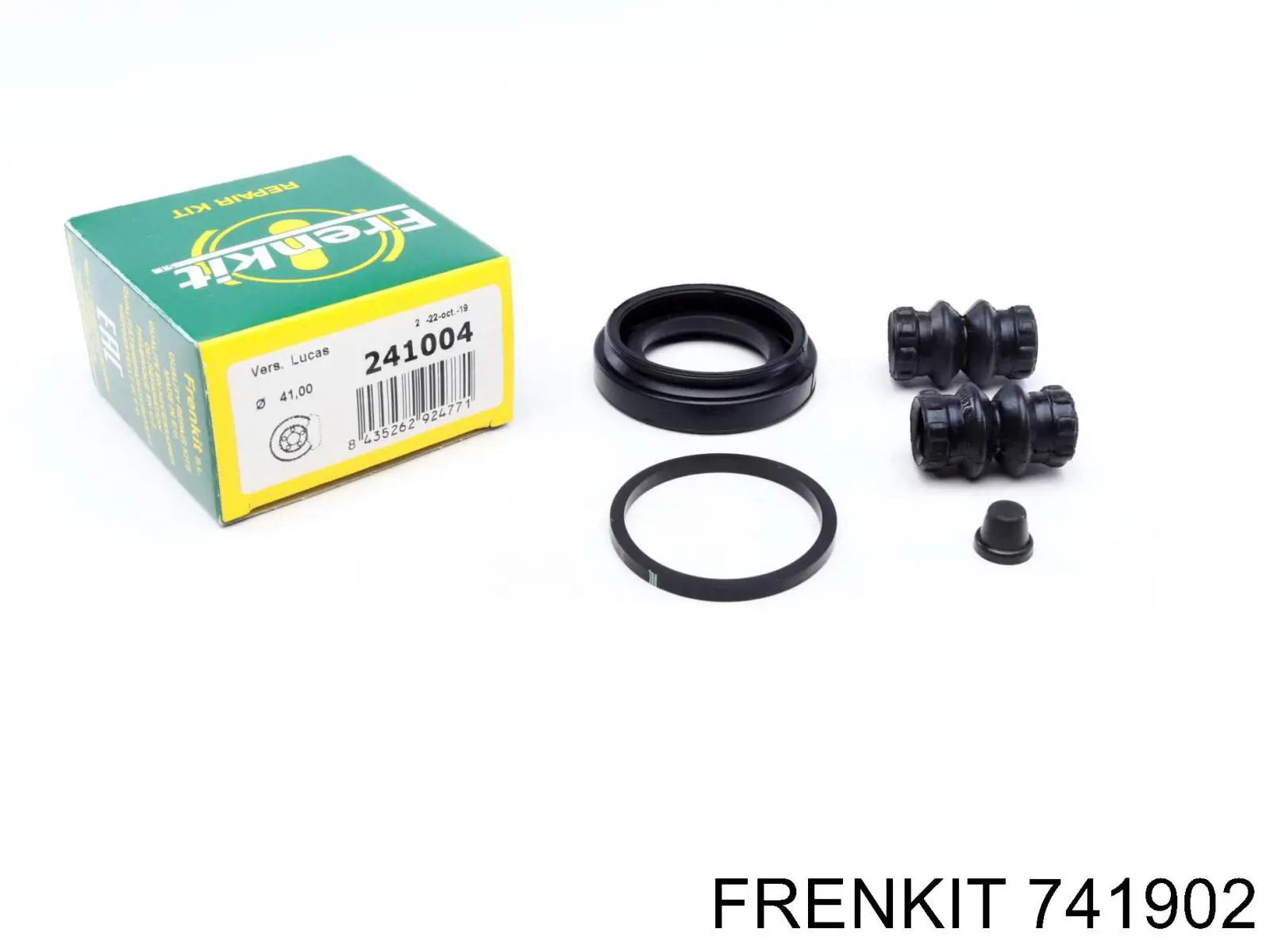 Pinza de freno trasero derecho 741902 Frenkit