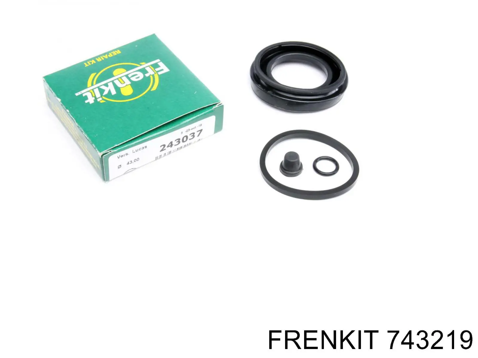 743219 Frenkit Ремкомплект заднего тормозного суппорта