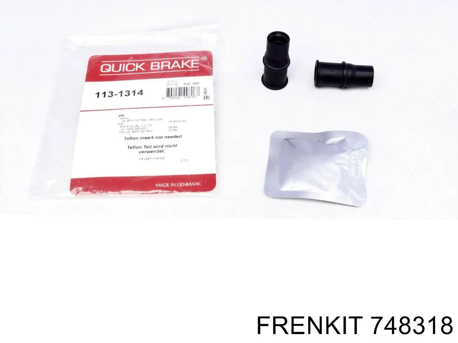 748318 Frenkit Ремкомплект суппорта тормозного, переднего