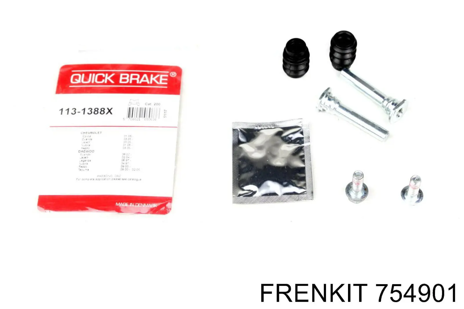 754901 Frenkit Ремкомплект суппорта тормозного, переднего
